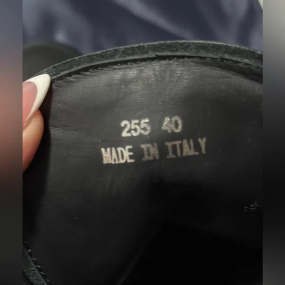 Prada Women's Black Combat Boots Monolith - Picture 5 of 12